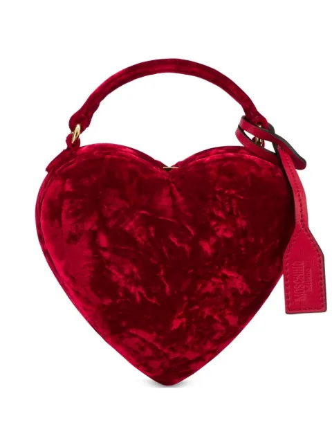 Moschino Moschino Love Me bag in velvet Red MC4258PP0MOV1