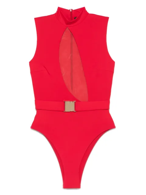 Noire Swimwear Leia swimsuit Red NSW446RED
