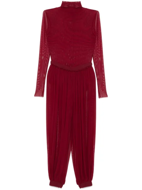 Atu Body Couture mesh trousers set Red AT25055