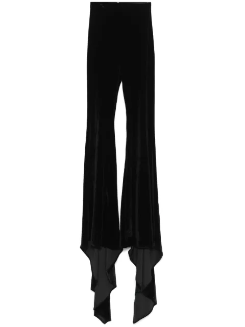 Alchemy x Lia Aram velvet trousers Black LIA704