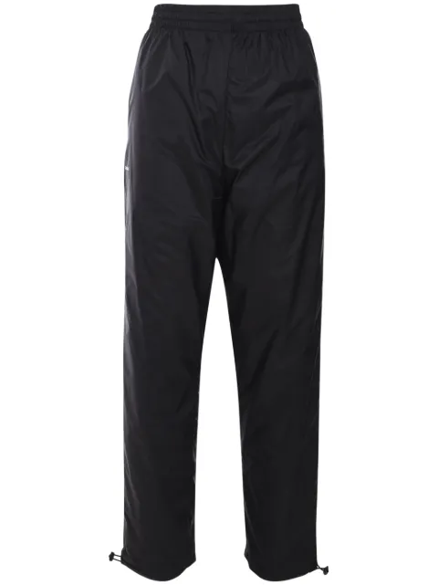 Pangaia logo-print track pants Black 10002131
