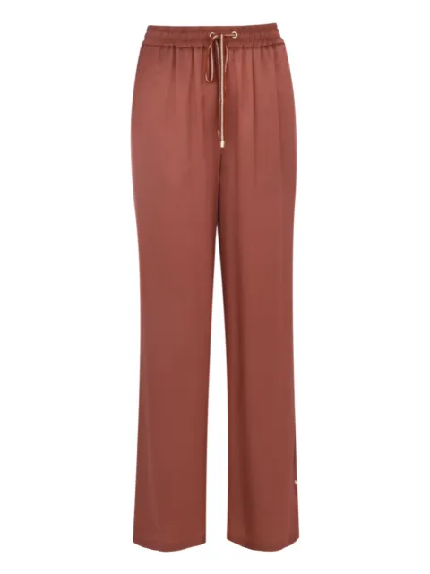 Lorena Antoniazzi drawstring-waist trousers Brown A2465PA31A3612