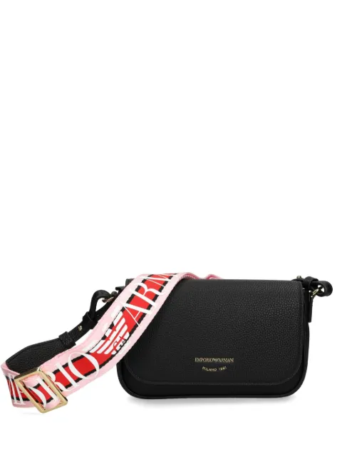 Emporio Armani logo-print cross body bag Black Y3H294YFO5B