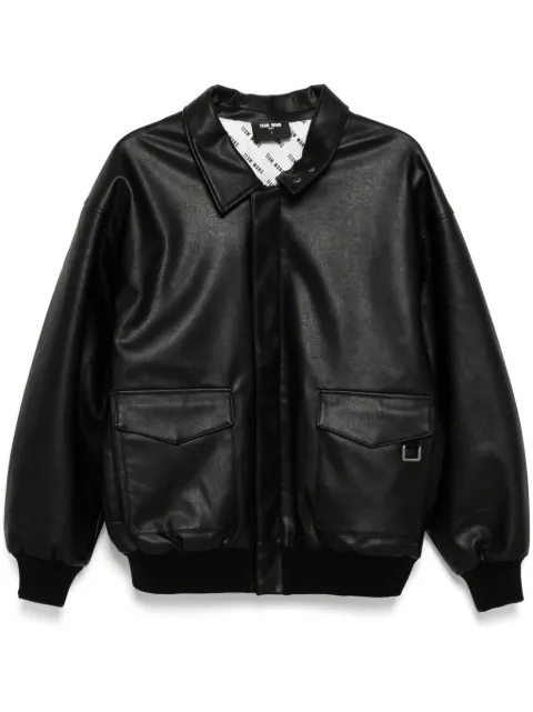 TEAM WANG design Choices padded jacket Black TWFW24A080