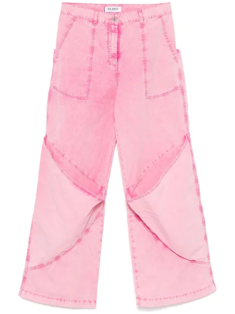 The Attico wide-leg trousers Pink 250WCP00198DDC098AA