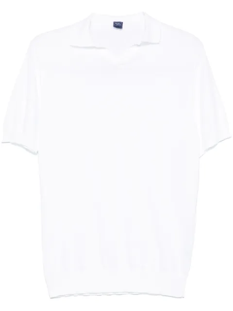 Fedeli cotton polo shirt White 8UED5914