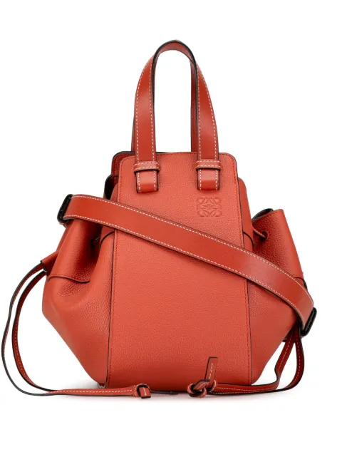 Loewe Pre-Owned 2010-2023 Small Hammock satchel Orange H2HTRKLL2EO1I5G5
