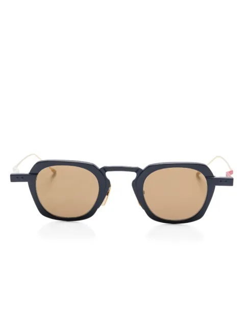 Thom Browne Eyewear colourblock sunglasses Blue UES930AG0001