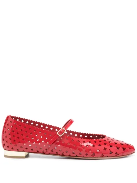 Aquazzura Amourose ballet flats Red AMSFLAA0PAT