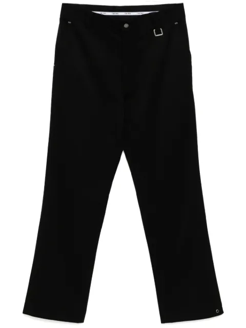 TEAM WANG design Chices trousers Black TWFW24B127