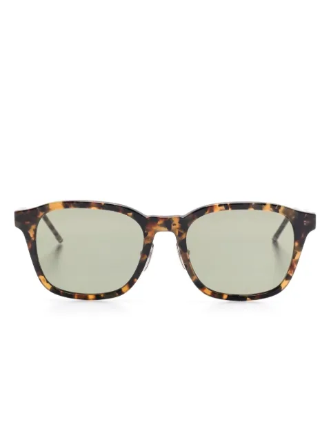Thom Browne Eyewear tortoiseshell-effect sunglasses Brown UES934AG0002
