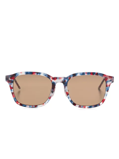 Thom Browne Eyewear tortoiseshell-effect sunglasses Blue UES934AG0002