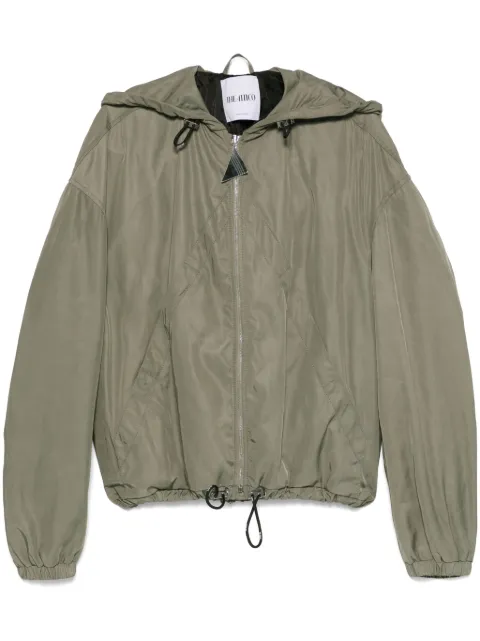 The Attico hooded bomber jacket Green 250WCB00076PLL001AA