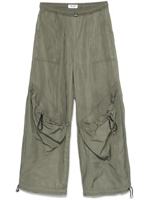 The Attico wide-leg trousers Green 250WCP00255PLL001AA
