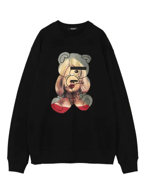 Undercover bear-print sweatshirt Black UC1E98032