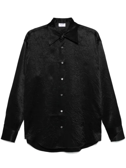 Filippa K crinkle shirt Black 31327