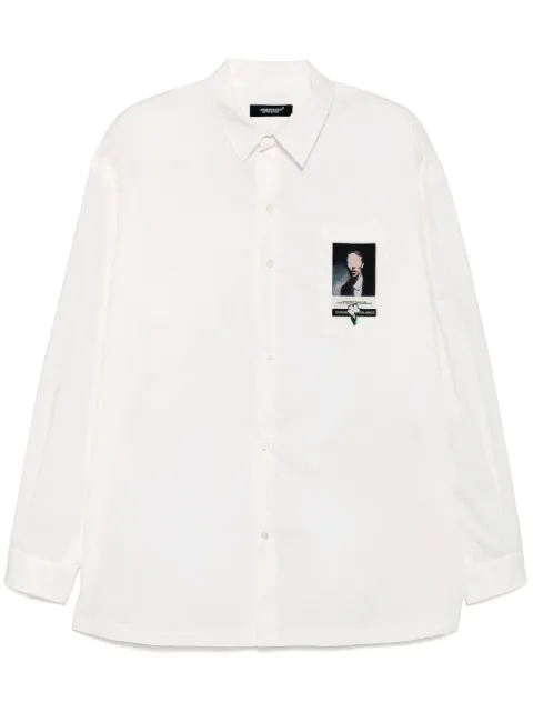 Undercover motif print shirt White UC1E4411
