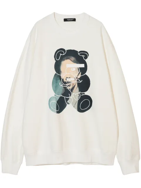 Undercover cotton sweatshirt White UC1E98032