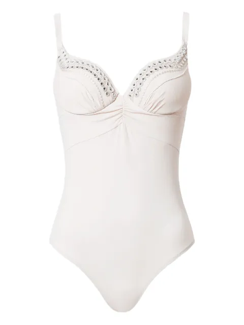TWINSET embroidered swimsuit 251LMMF00