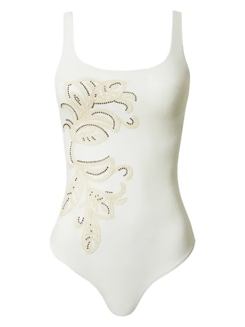 TWINSET embroidered swimsuit 251LBMYZZ