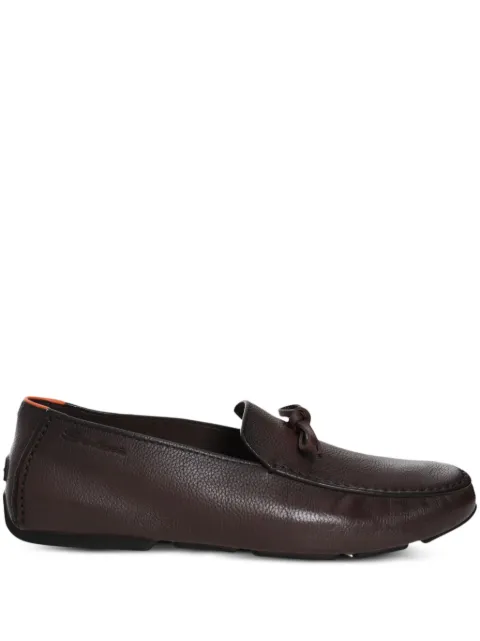 Santoni Havana loafers Red MGDR18743SMASSDSB44