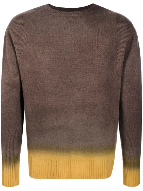 Nick Fouquet ombré sweater Brown CFMT76014T