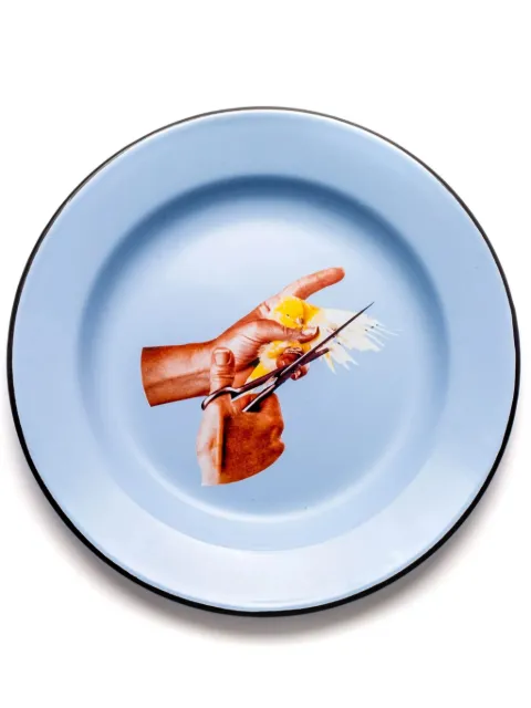 Seletti Bird plate (26cm) Blue 16840