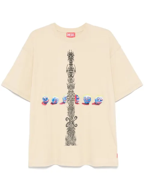 Diesel T-Boxt-R4 T-shirt Yellow A162080DRAM