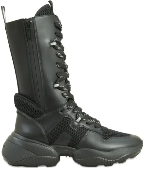 Hogan Interaction leather boots Black GYW5250DJ60P3M