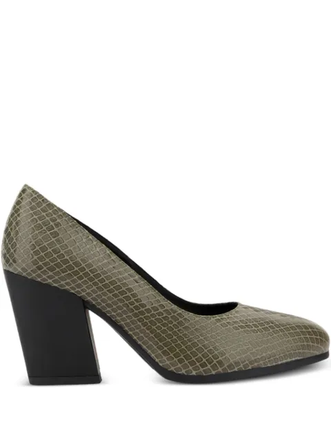 Hogan leather pumps Green HXW5770DV10Q8A