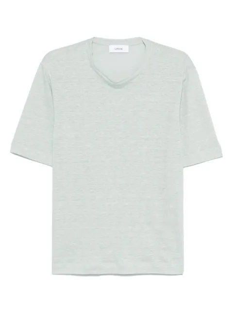 Lardini linen T-shirt Green ESLTMC85ES64054