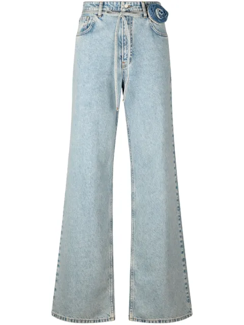 LIU JO Baggy cotton jeans Blue UA5105D0239
