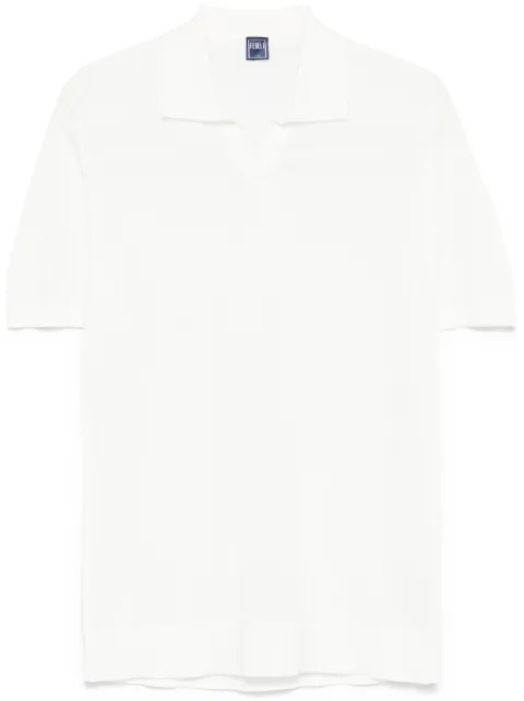 Fedeli Bambu polo shirt White 8UED5920
