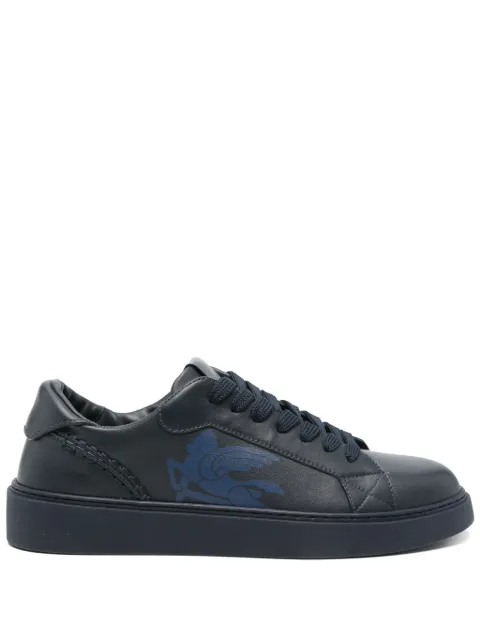 ETRO leather low-top sneakers Blue MS4C0004AP304