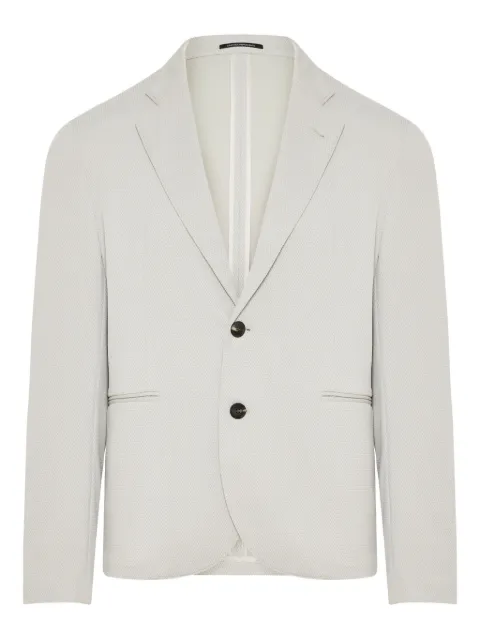 Emporio Armani single-breasted blazer Neutrals EM000069TE13591
