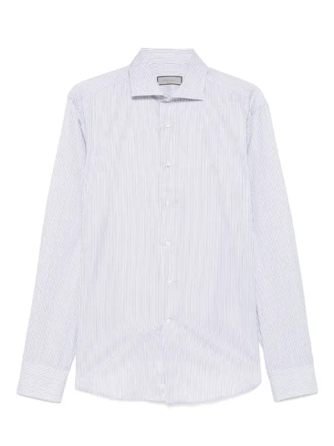 Canali striped shirt White GD03462CCL70C3