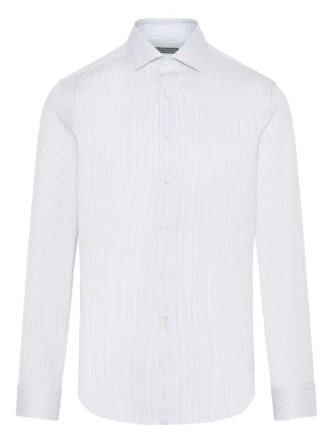 Canali striped shirt Blue GD03462
