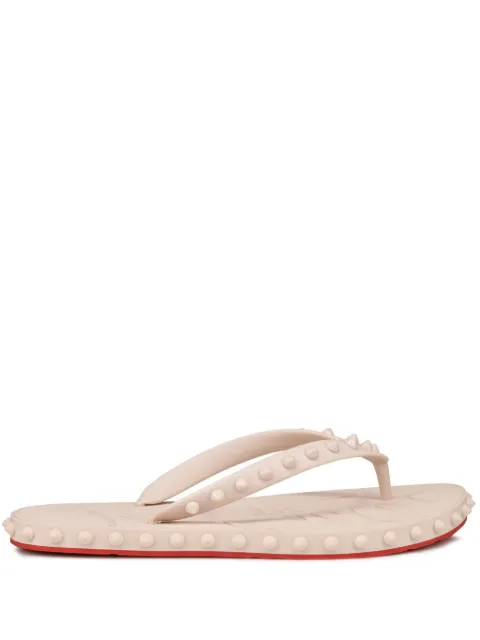 Christian Louboutin Super Loubi flip flops Pink 1230961W514