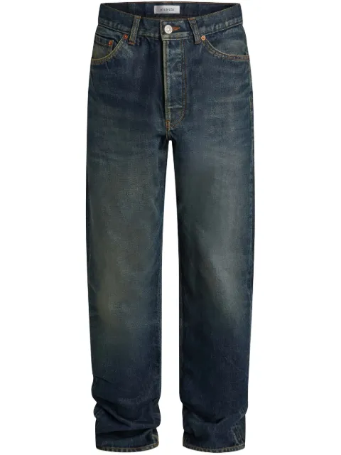 Aya Muse straight-leg jeans Green AMBR2539GRW