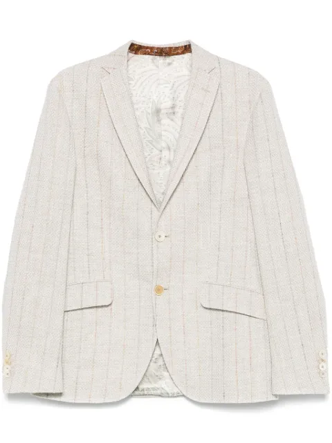 ETRO pinstripe blazer Neutrals MRCA000699TRC51