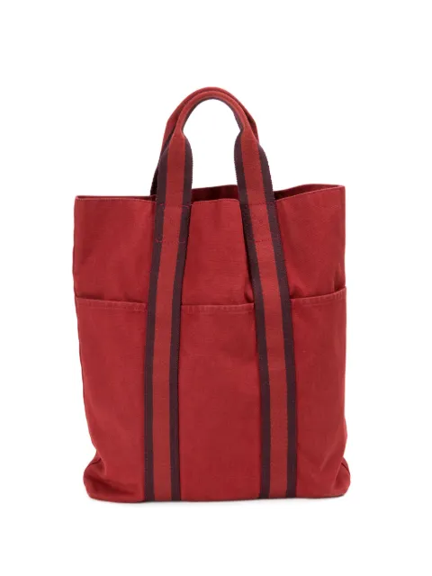 Hermès Pre-Owned 1980s long Toto tote bag Red 15015768