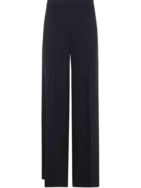 TWINSET logo-plaque trousers Black 251TP2102