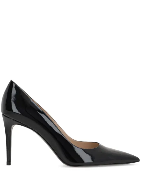 Stuart Weitzman Stuart Power patent leather pumps Black SJ950PAT