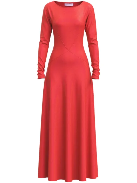 Maccapani Juls maxi dress Red 24IM2M0H1104759