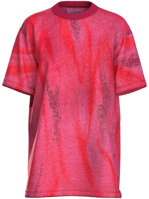 Maccapani Jacquard T T-shirt Pink 24IM2M0F0204796