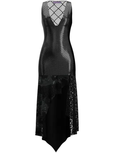 Maccapani Katie midi dress Black 24IM2M0H0514807