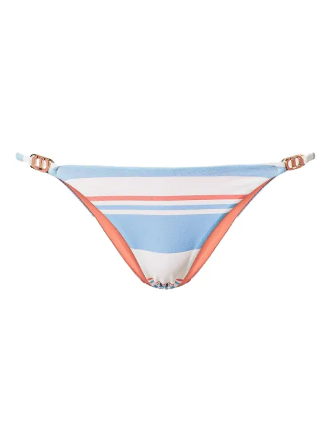 TWINSET striped bikini bottom Blue 251LMMR77