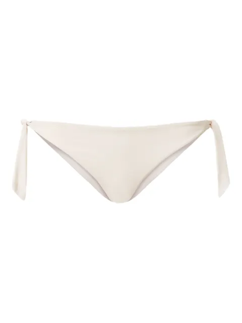 TWINSET tie-fastening bikini bottom Neutrals 251LMMF77