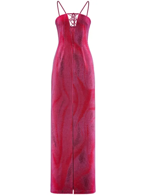 Maccapani Iris maxi dress Pink 24IM2M0H1704796