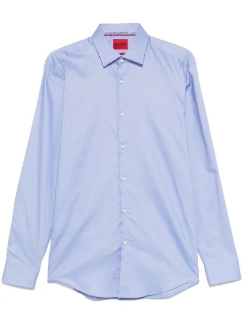 HUGO cotton shirt Blue 50519821